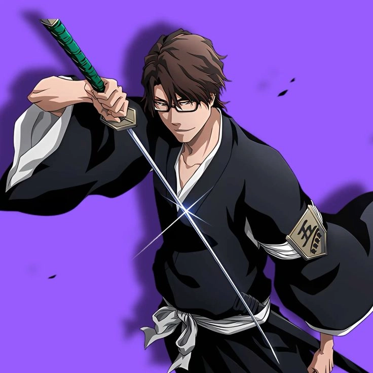 Aizen Sosuke in chair hình ảnh quyền lực gắn liền tên tuổi