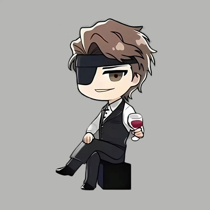 Aizen Sosuke chibi đáng yêu nhưng vẫn ngầu lòi