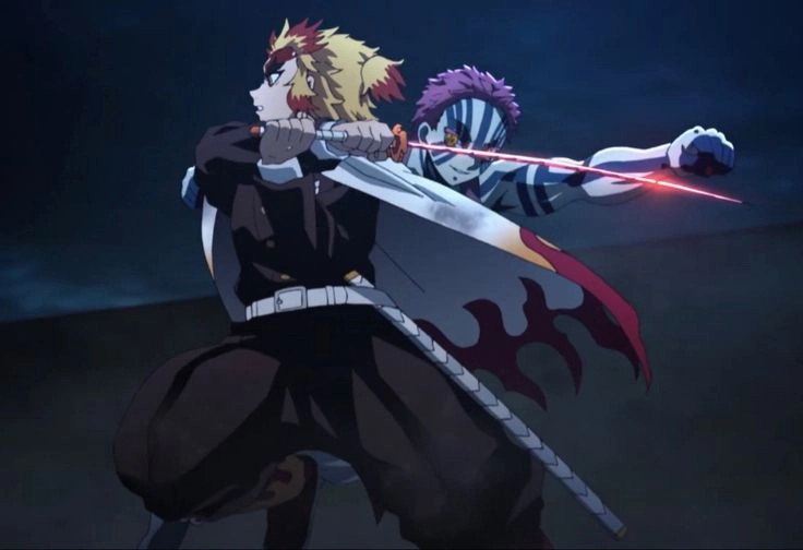 Rengoku vs Akaza trận chiến không khoan nhượng