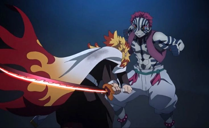 Akaza vs Rengoku cuộc đối đầu định mệnh đau thương