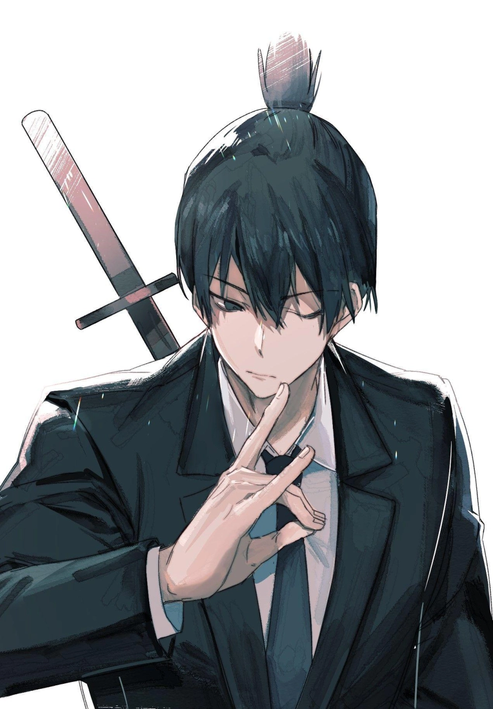 Aki chainsaw và thanh kiếm vung giữa địa ngục