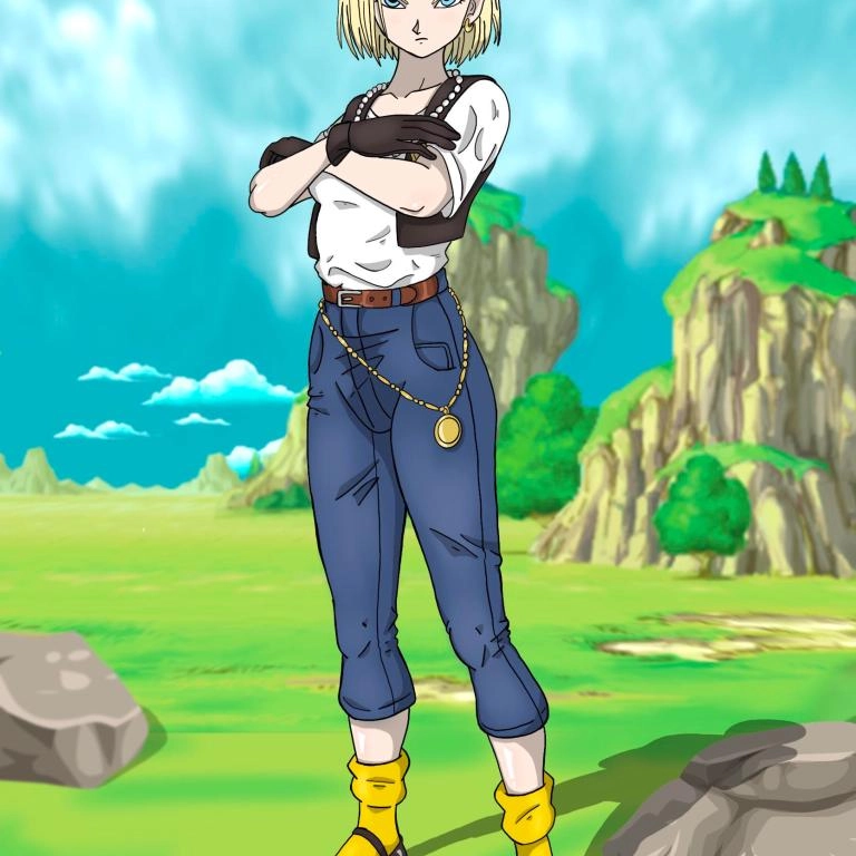 Android 18 dbz trở lại với sức hút mãnh