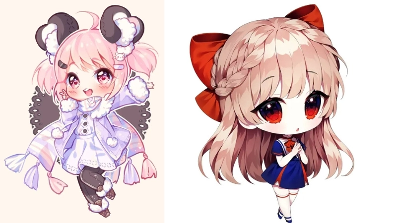  Tuyển chọn ảnh chibi cute chất lượng cao cho bạn 