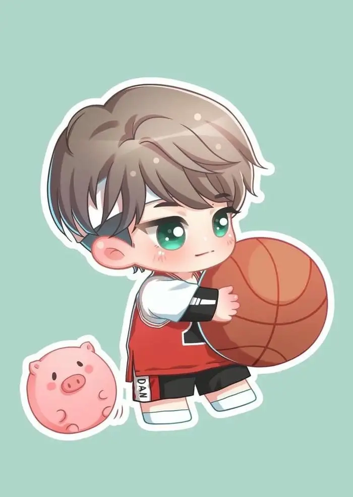 Đầy cá tính với ảnh chibi cute nam ngầu