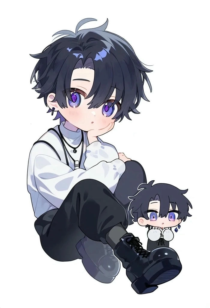 Luyện tay cùng chủ đề vẽ ảnh chibi nam