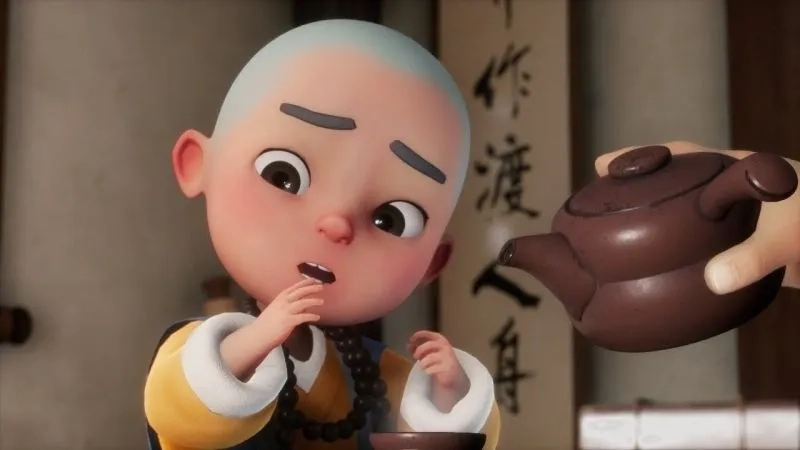 Khám phá chú tiểu dễ thương với vẻ ngây thơ