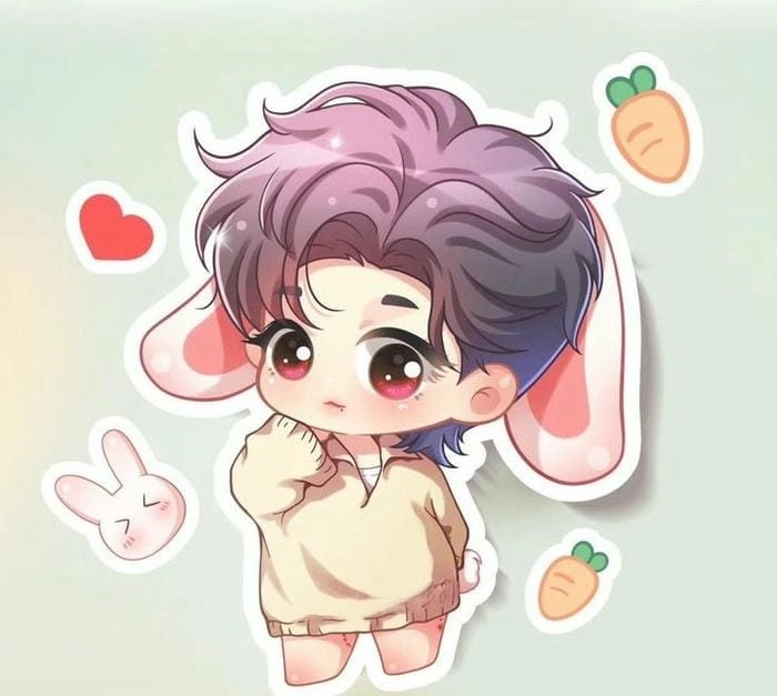 Sự mới mẻ đến từ ảnh cute chibi nam