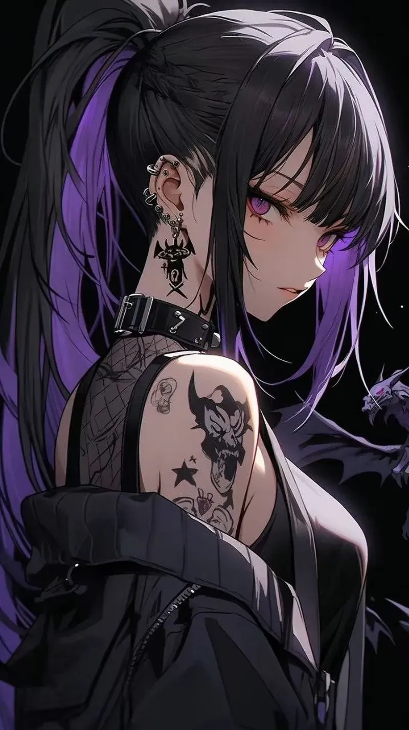 Khám phá bộ sưu tập ảnh gái anime ngầu cực cá tính