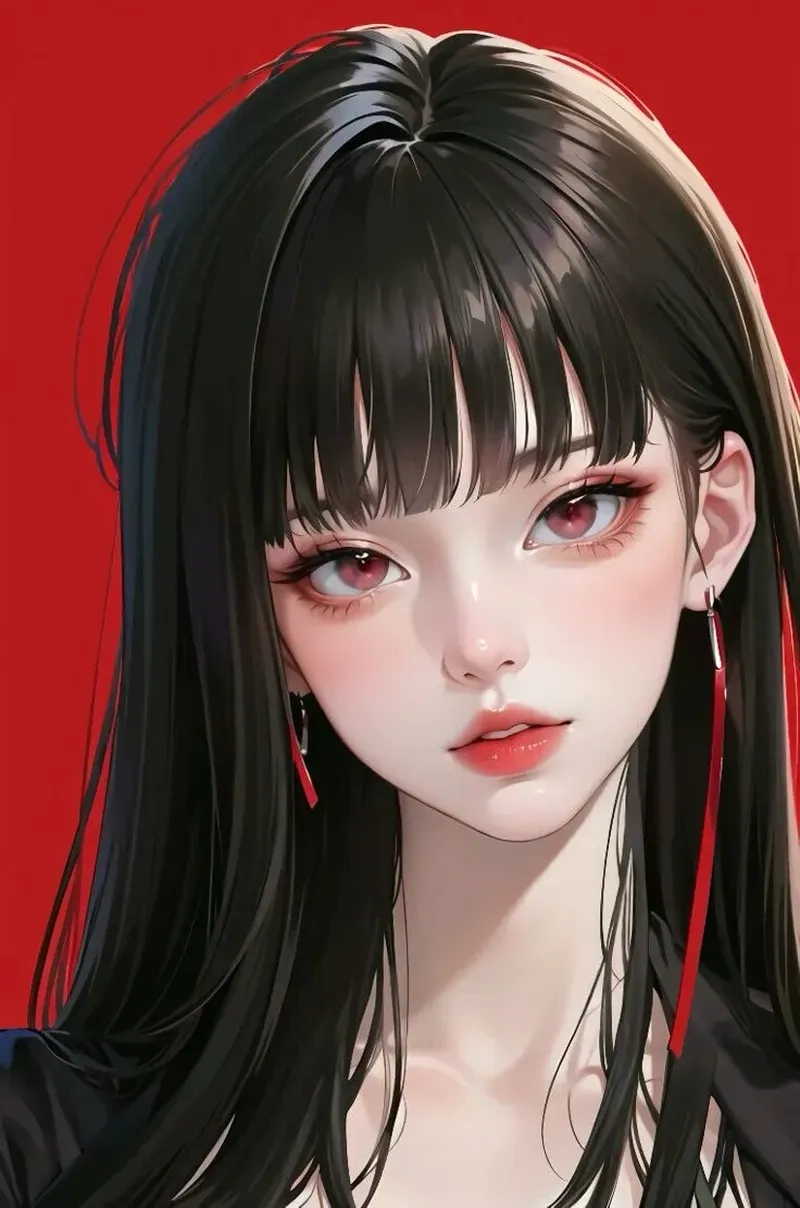 Hình ảnh anime nữ ngầu dễ thương cá tính mà cuốn hút