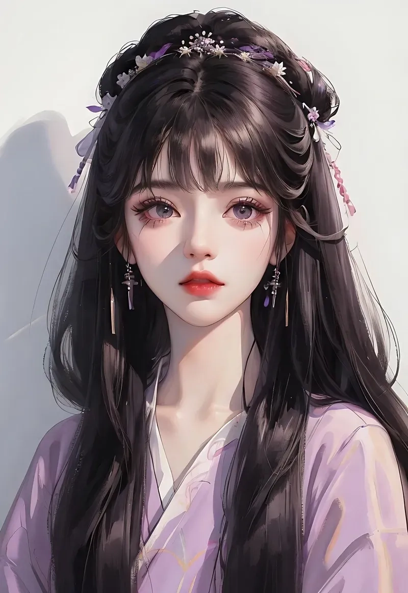 Hình ảnh anime nữ ngầu đáng yêu siêu dễ thương