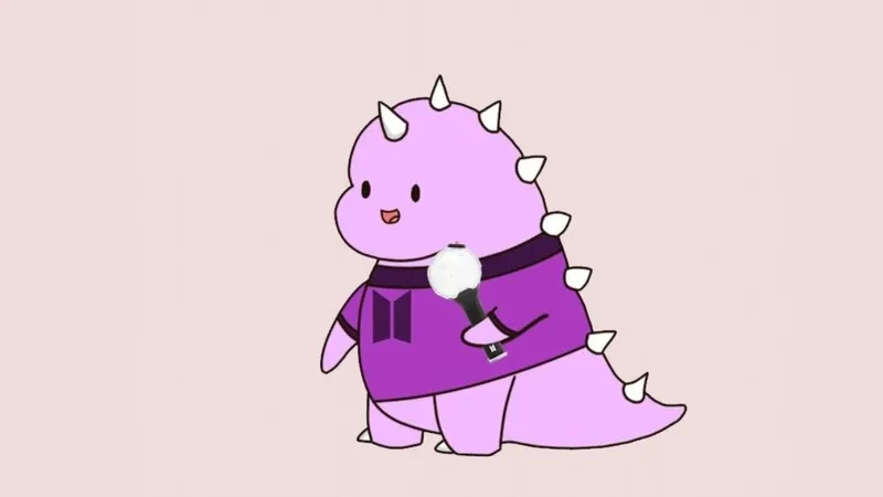 Cập nhật ngay nền khủng long cute ấn tượng