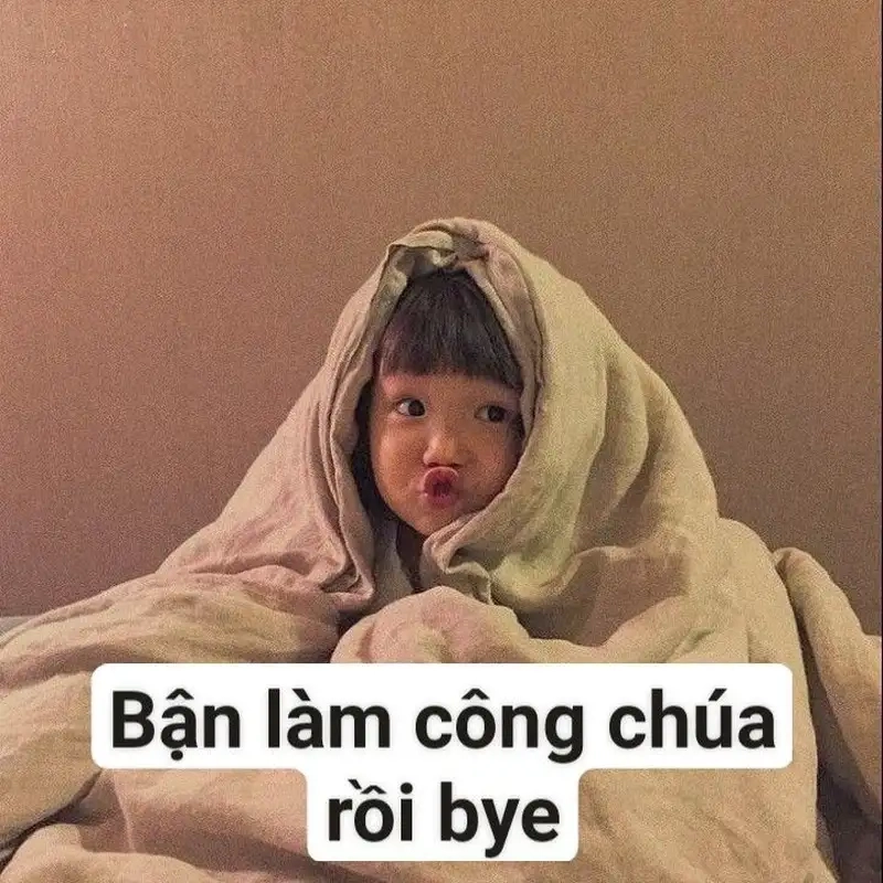 Xinh xắn cực yêu trong meme em bé chu mỏ