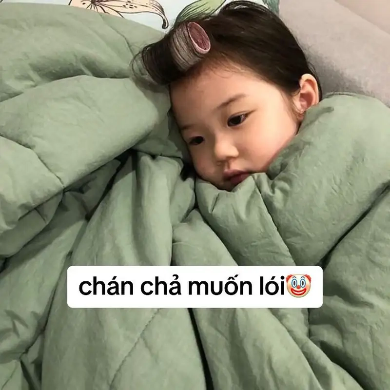 Hài hước và ý nghĩa với ảnh meme em bé có chữ