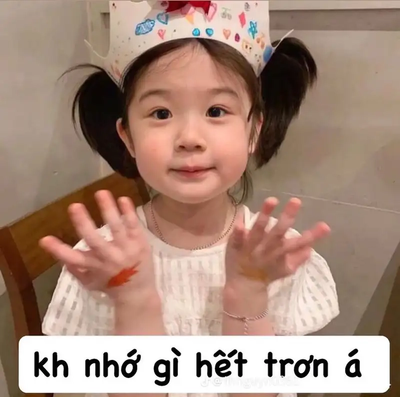 Siêu dễ thương với bộ sưu tập avatar meme em bé cute hài hước