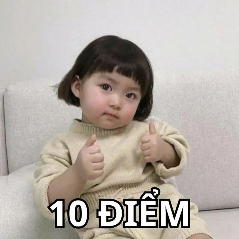Thả ga cười với ảnh em bé meme cố chữ hài hước