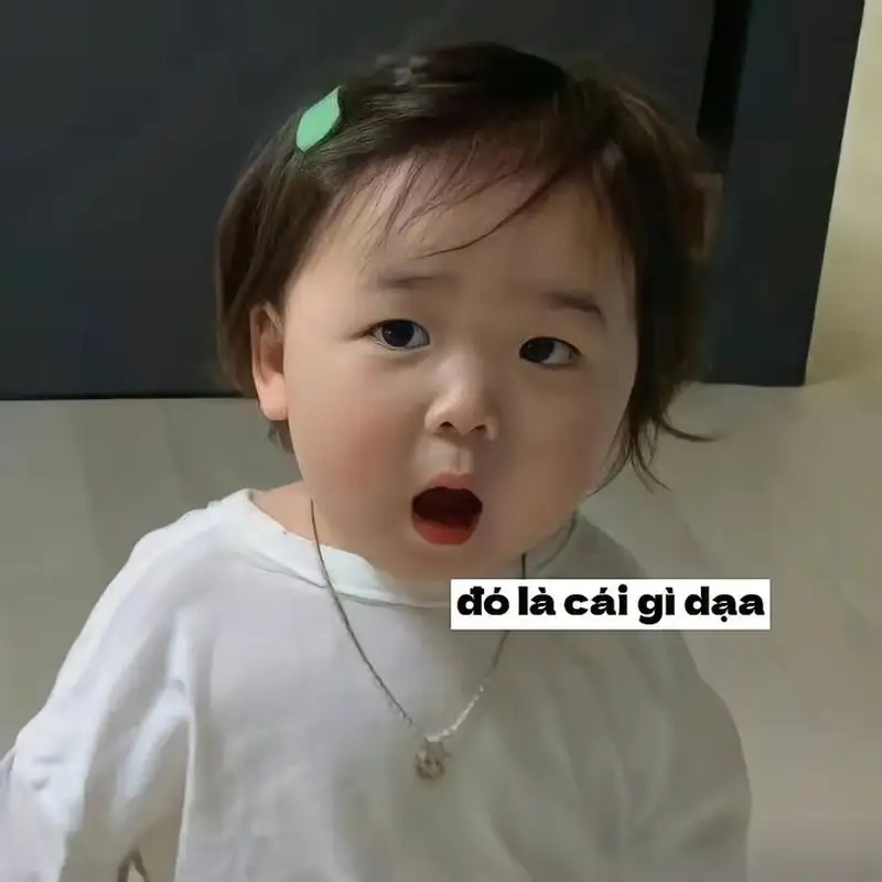 Hài hòa cảm xúc cùng ảnh meme em bé hàn quốc