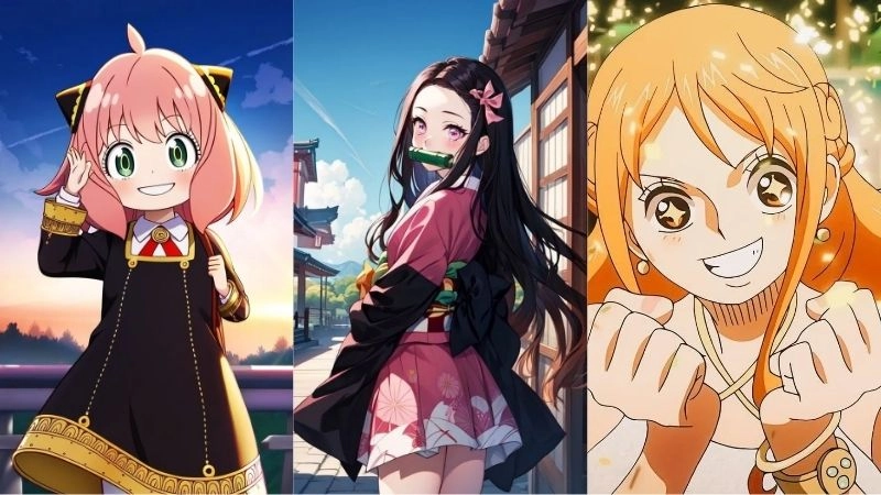  Ảnh gái anime mlem quyến rũ với ánh nhìn mê hoặc người xem 