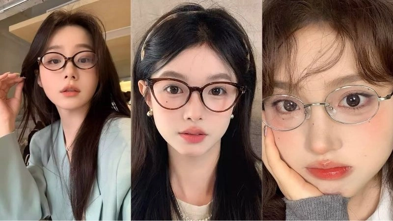  Ngỡ ngàng trước loạt ảnh gái xinh đeo kính như thiên thần 