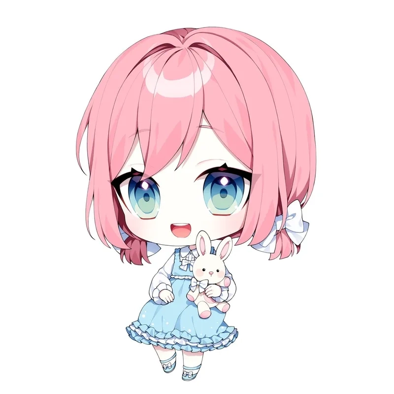 Ngắm nhìn ảnh nữ cute chibi xinh xắn