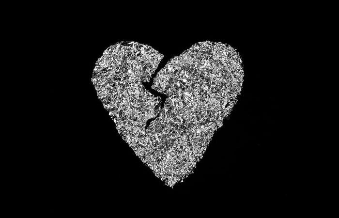 Chiêm ngưỡng hình trái tim đen nền trắng đẹp