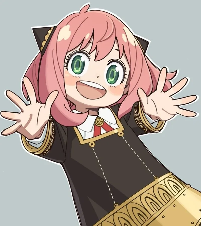 Avatar con gái anime ngầu đầy tự tin