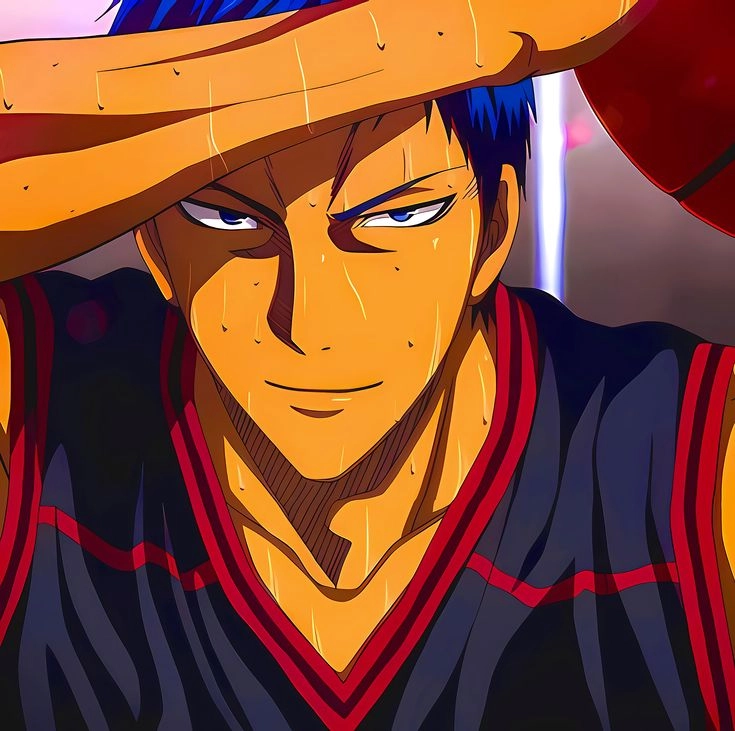 Daiki Aomine wallpaper thể hiện rõ phong cách thi đấu táo bạo
