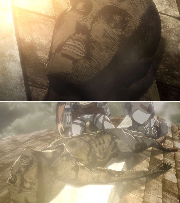 Xúc động với khoảnh khắc Armin burned trong anime