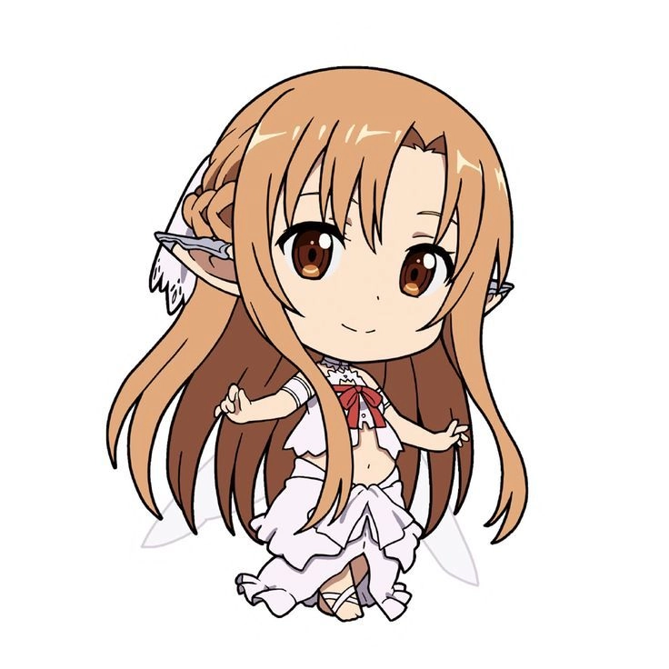 Asuna chibi cute làm tan chảy mọi trái tim