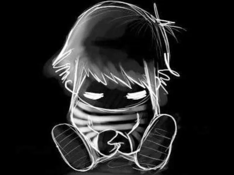 Khám phá avatar cô đơn nam anime tâm trạng buồn