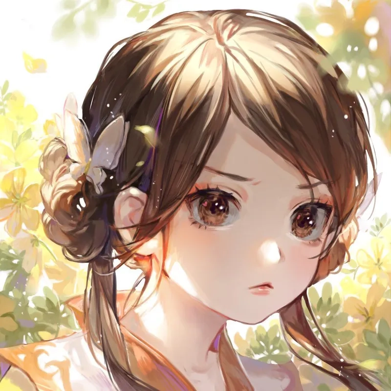 Bộ avatar anime nữ xinh độc lạ