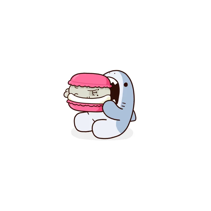 Cập nhật liền avatar cá mập cute siêu hot