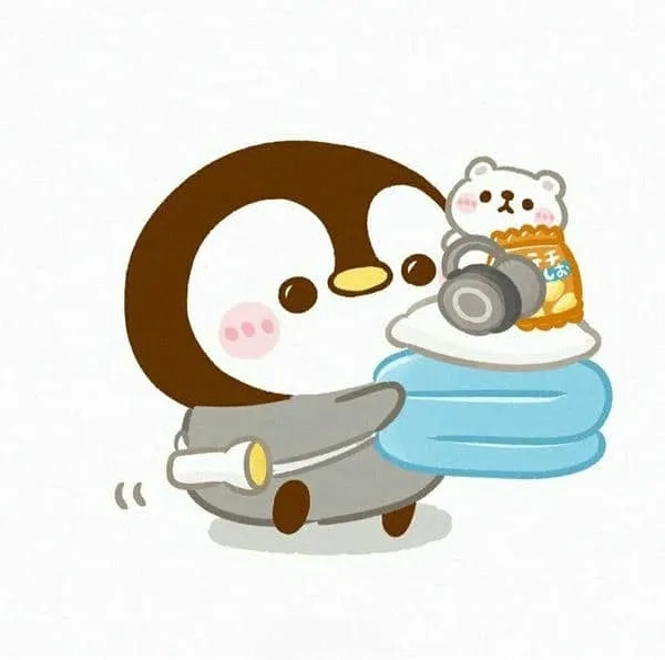 Cập nhật avatar chim cánh cụt dễ thương