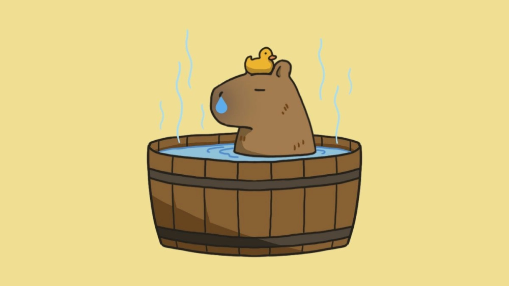 Tuyển chọn avatar hình nền capybara cute chibi đặc sắc
