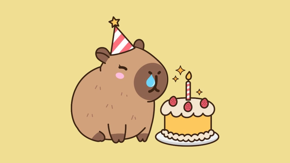 Cùng xem avatar hình ảnh capybara cute chibi cực đáng yêu