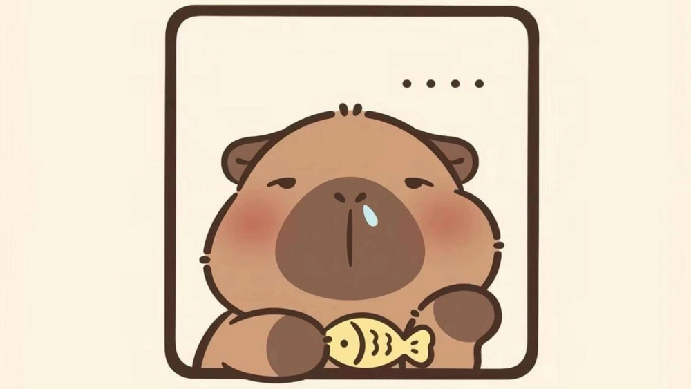 Trọn bộ cute chibi avatar capybara chibi cute dễ thương