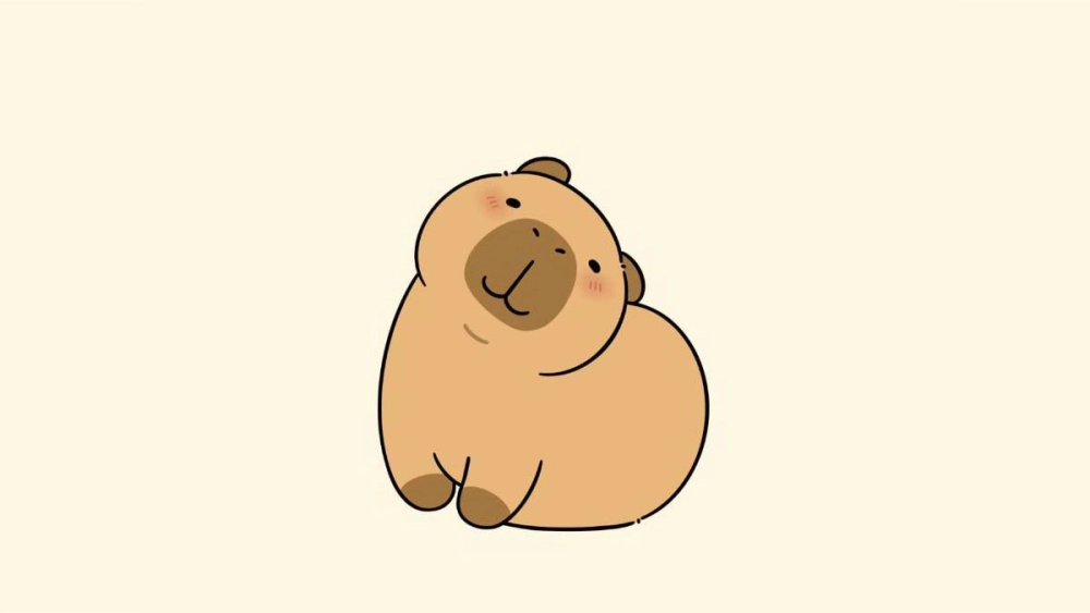 Đừng bỏ lỡ chibi avatar avatar hình nền capybara cute chibi