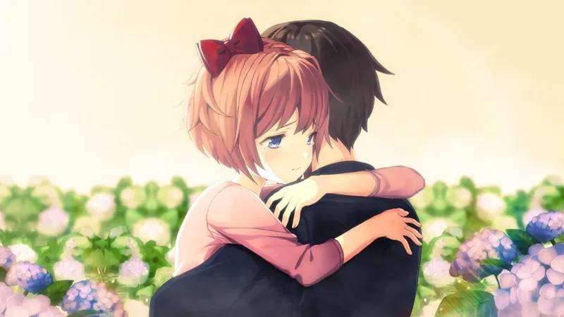 Ngắm nhìn hình ảnh cặp đôi yêu nhau chất anime cuốn hút