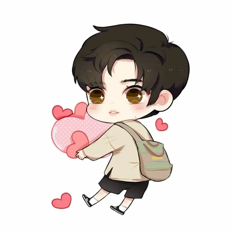 Hợp cạ cùng avatar đôi avatar cute anime chibi boy