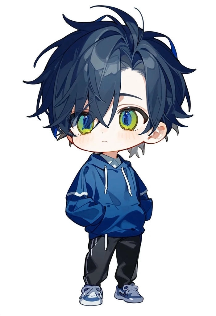 Bắt trend với chibi cute avatar cute nam cực dễ thương