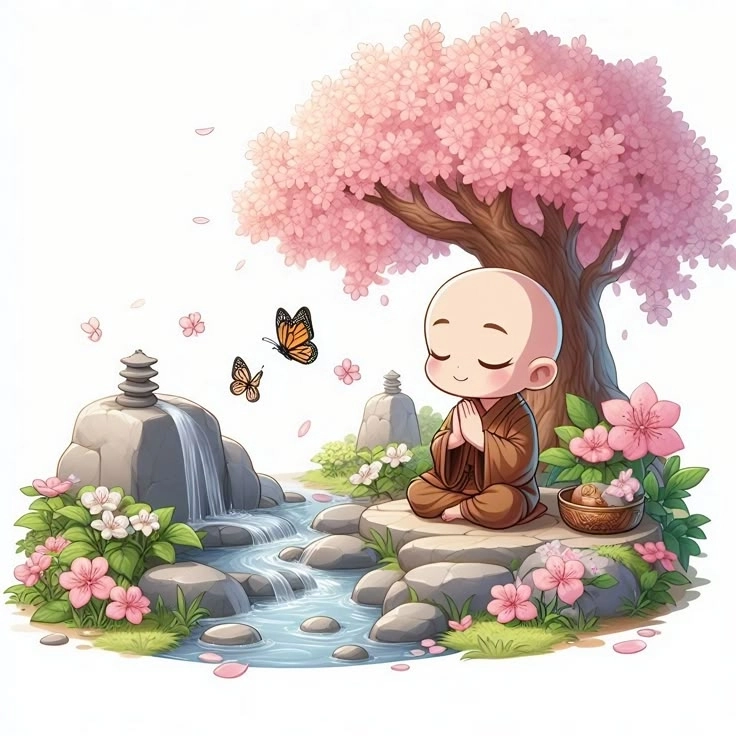 Khám phá hình các chú tiểu dễ thương ngộ nghĩnh