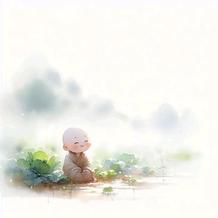 Ngắm nhìn hình vẽ chú tiểu dễ thương đẹp