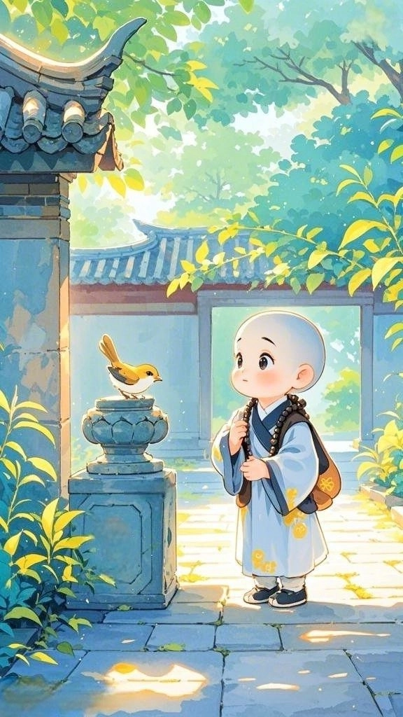 Chiêm ngưỡng hình chú tiểu ngộ nghĩnh dễ thương