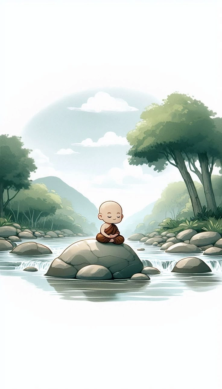 Xem ngay hình chú tiểu đáng yêu cực xinh