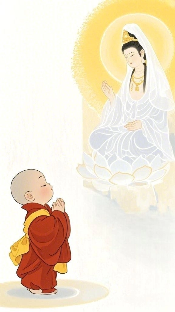 Chọn hình chú tiểu dễ thương làm avatar