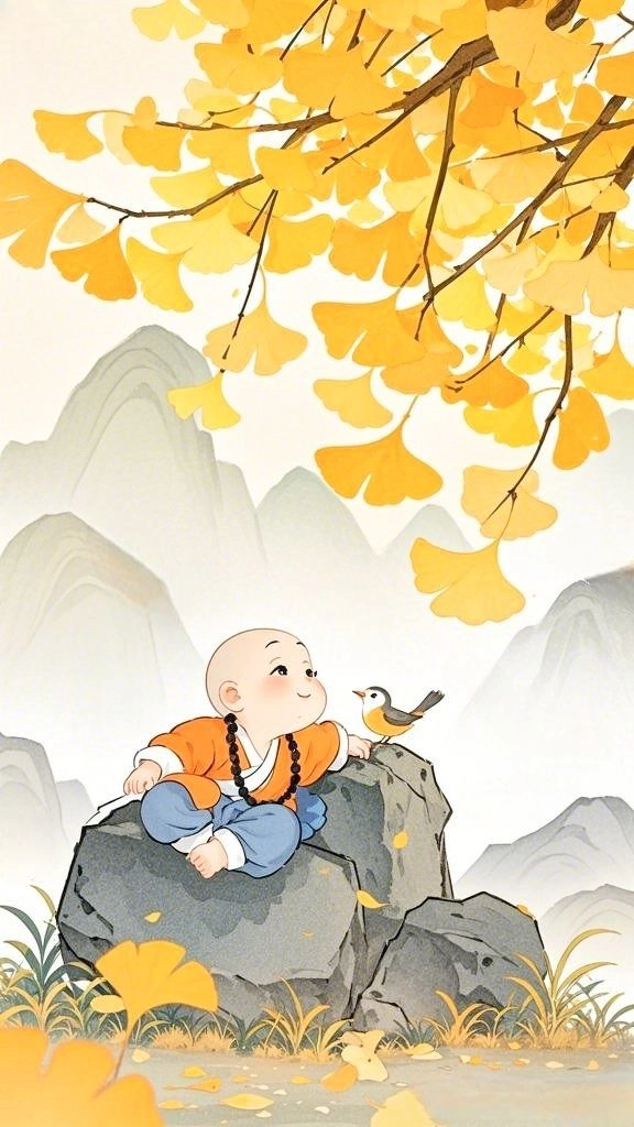 Sưu tầm chú tiểu dễ thương hoạt hình ấn tượng