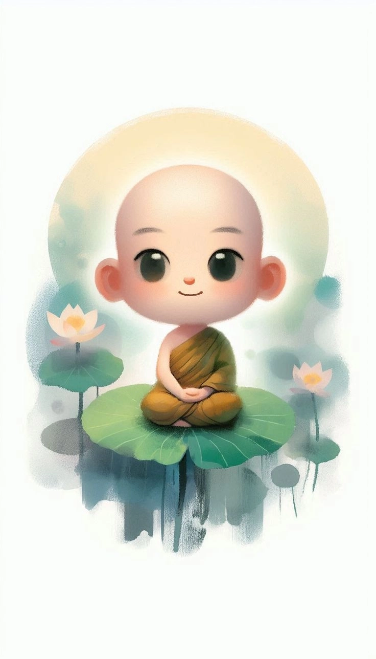 Sưu tầm ảnh chú tiểu niệm phật ý nghĩa