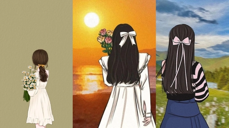  Tổng hợp ảnh avatar cô gái quay lưng đẹp độc lạ nhất 