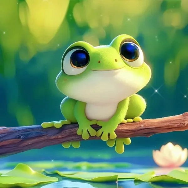 Đổi gió với hình nền điện thoại con ếch