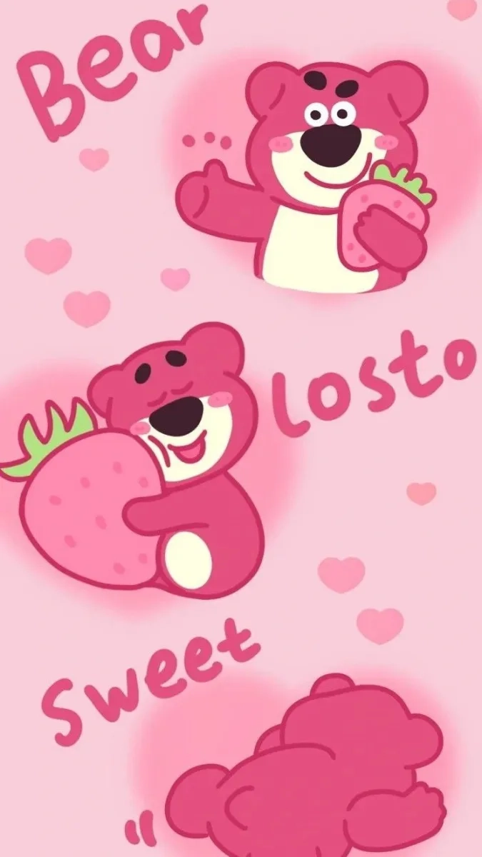 Tham khảo gấu dâu lotso disney cute