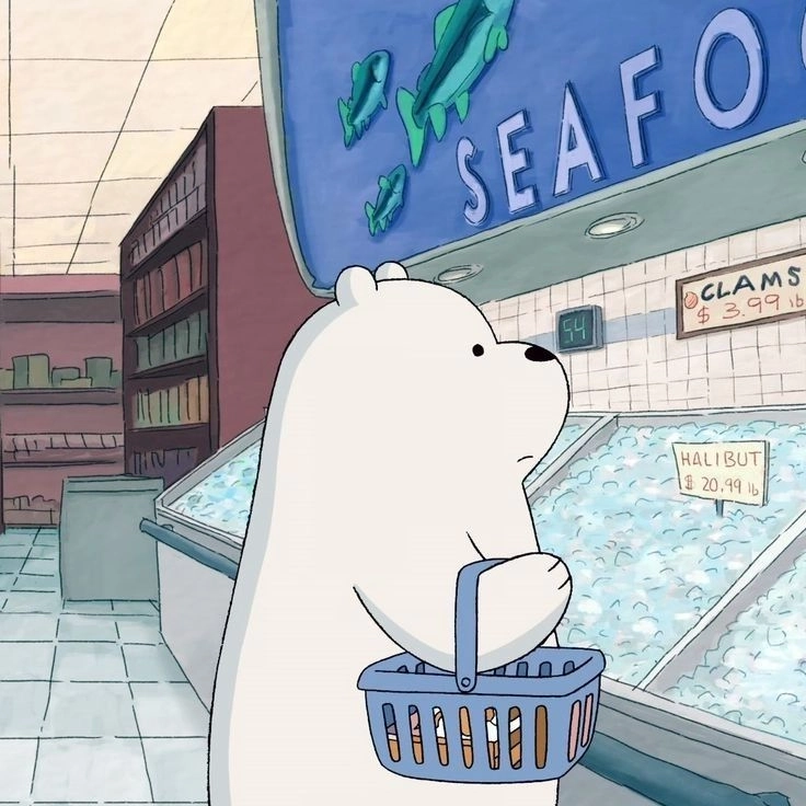 Tải ngay hình ảnh gấu trắng cute siêu hot